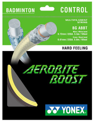 Yonex Aerobite Boost (0.72 vs 0.61mm) - Badminton Restring