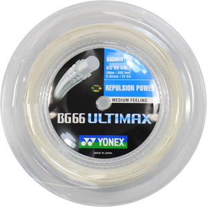 Yonex BG66 Ultimax (0.65mm) - Badminton Restring
