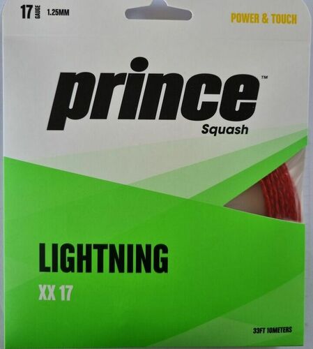 Prince Lightning (1.25mm) - Squash restring – Warwick Racket Stringing