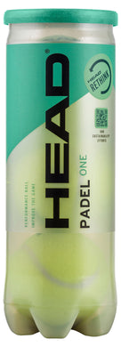 Head Padel One balls - 3 balls.