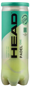 Head Padel One balls - 3 balls.