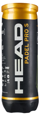 Head Padel Pro S balls - 3 balls