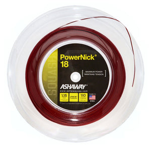 Ashaway Powernick 18 (1.15mm) - Squash restring