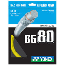 Yonex BG80 (0.68mm) - Badminton Restring