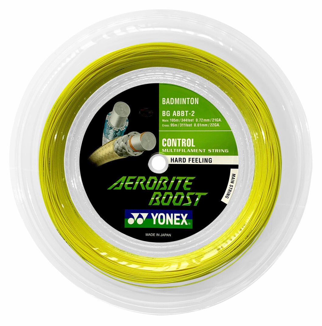 Yonex Aerobite Boost (0.72 vs 0.61mm) - Badminton Restring