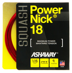 Ashaway Powernick 18 squash string set