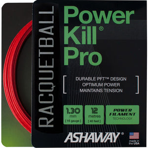 Ashaway Powerkill Pro 16 (1.30mm) - Racketball Restring