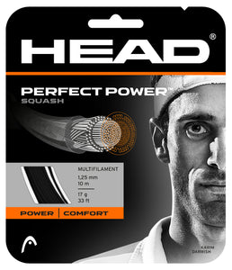 Head Perfect Power 16 (1.30mm) - Squash restring