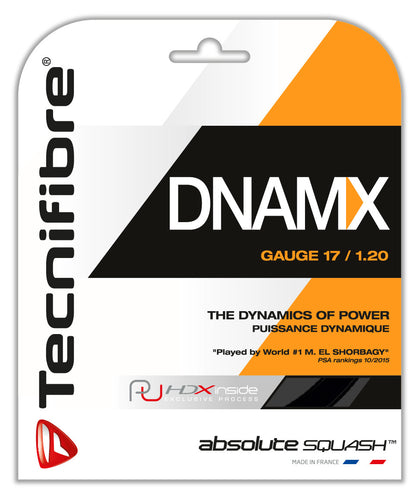Tecnifibre DNAMIX (1.20mm and 1.25mm) - Squash restring