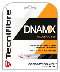 Tecnifibre DNAMIX (1.20mm and 1.25mm) - Squash restring